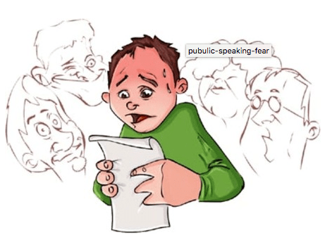 Ums and Ahs: How the Fear of Public Speaking Shows Up